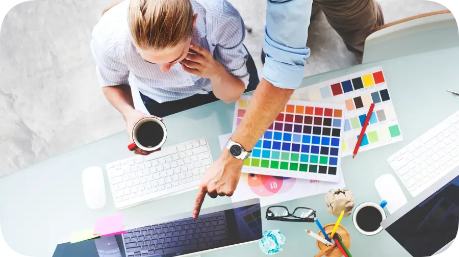 Verwaltung von Analysedaten von oben